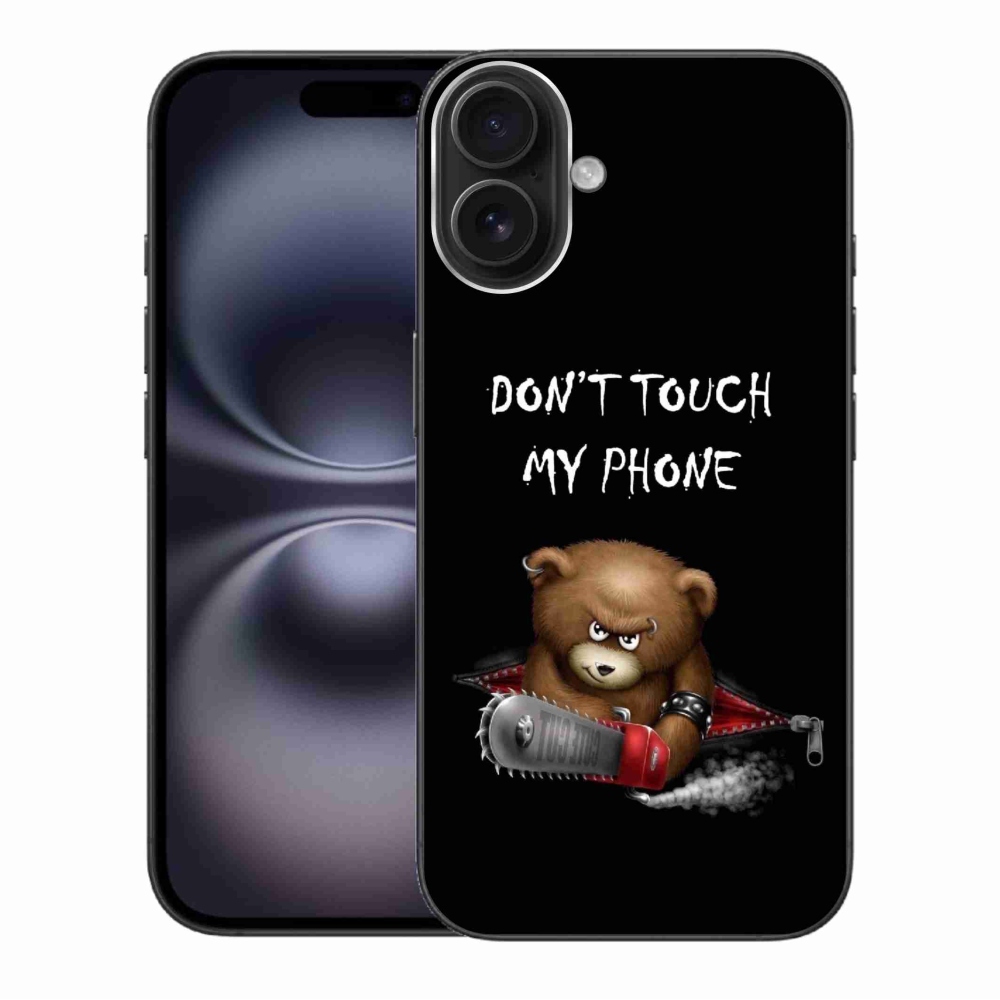 Zselés borítás mmCase iPhone 16 Plus készülékhez - ne érintse meg a telefont