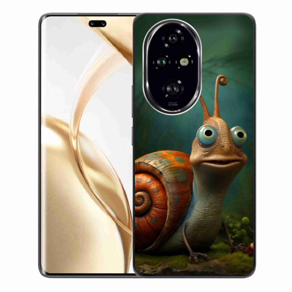 Zselés borítás mmCase a Honor 200 Pro 5G készülékhez - csiga