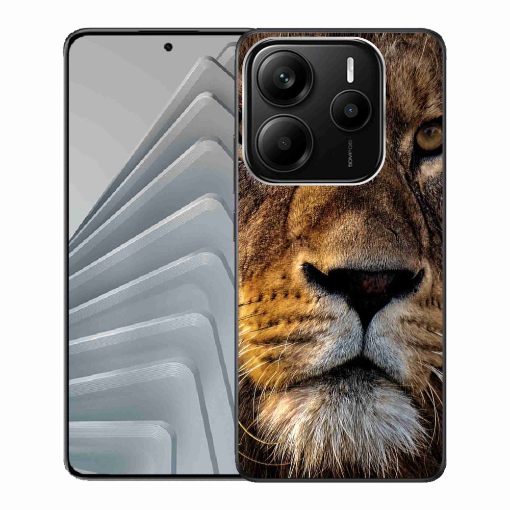 Gél borítás mmCase a Xiaomi Redmi Note 14 5G-hez - oroszlán