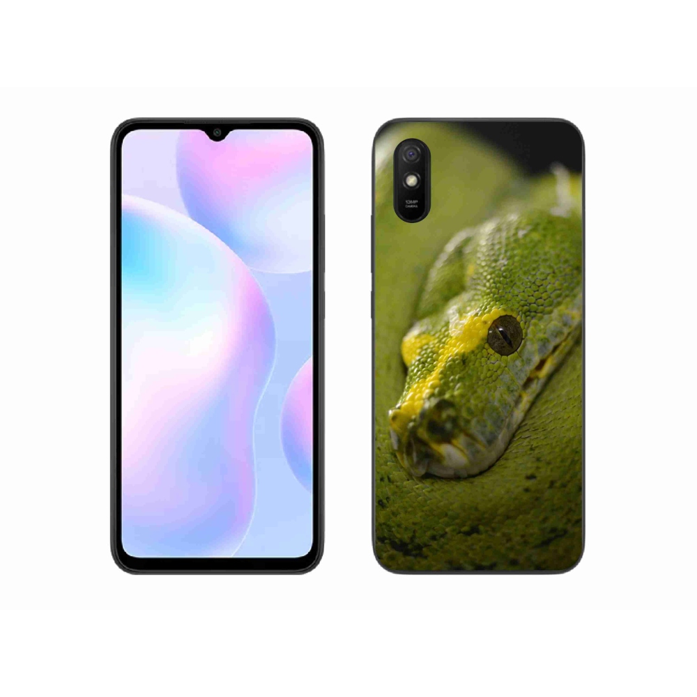 Gél borítás mmCase a Xiaomi Redmi 9A számára - kígyó 2