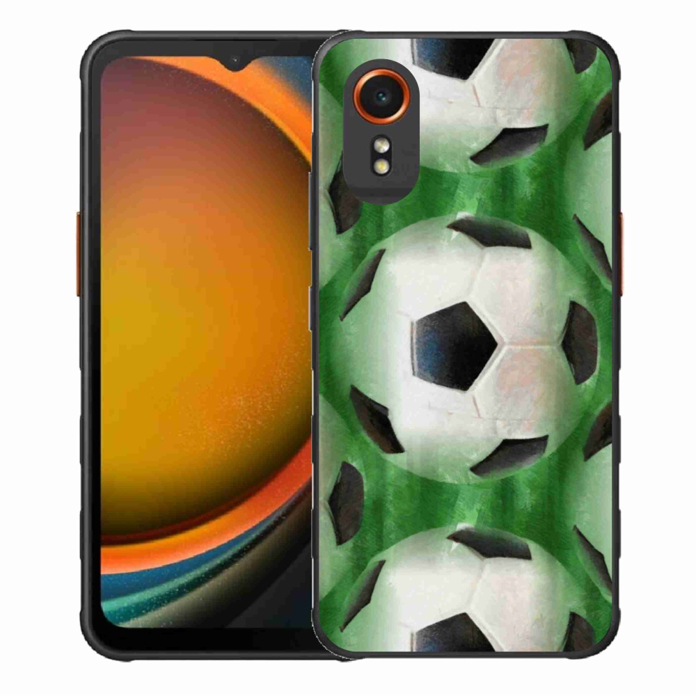 Gél borítás mmCase Samsung Galaxy Xcover 7 - focilabda - Samsung Galaxy Xcover 7 tok