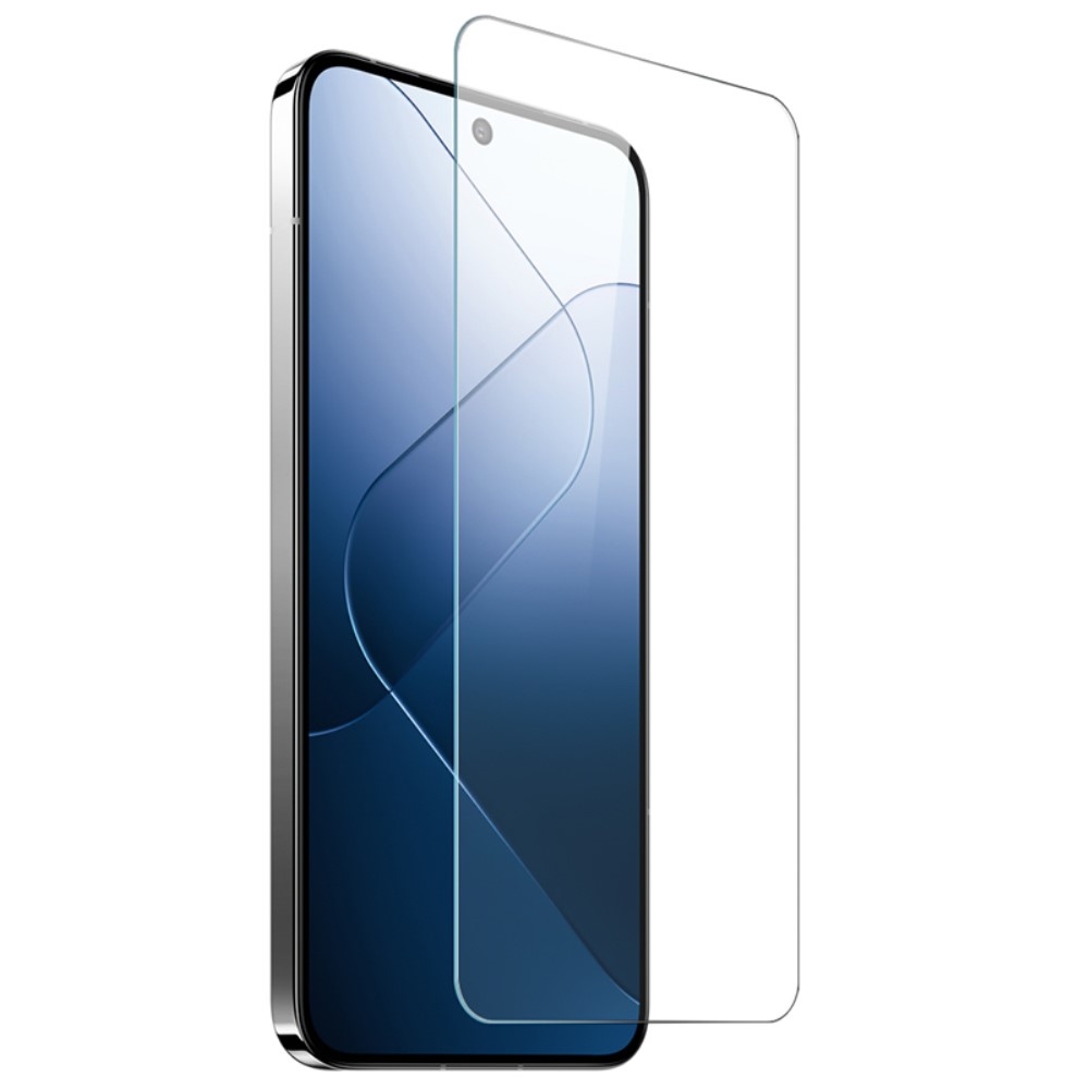 NORTHJO átlátszó zselés tok + edzett üveg Xiaomi 14 - átlátszó