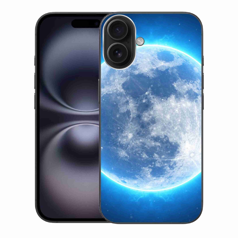 Gél tok mmCase iPhone 16 Plus készülékhez - földgömb alakú
