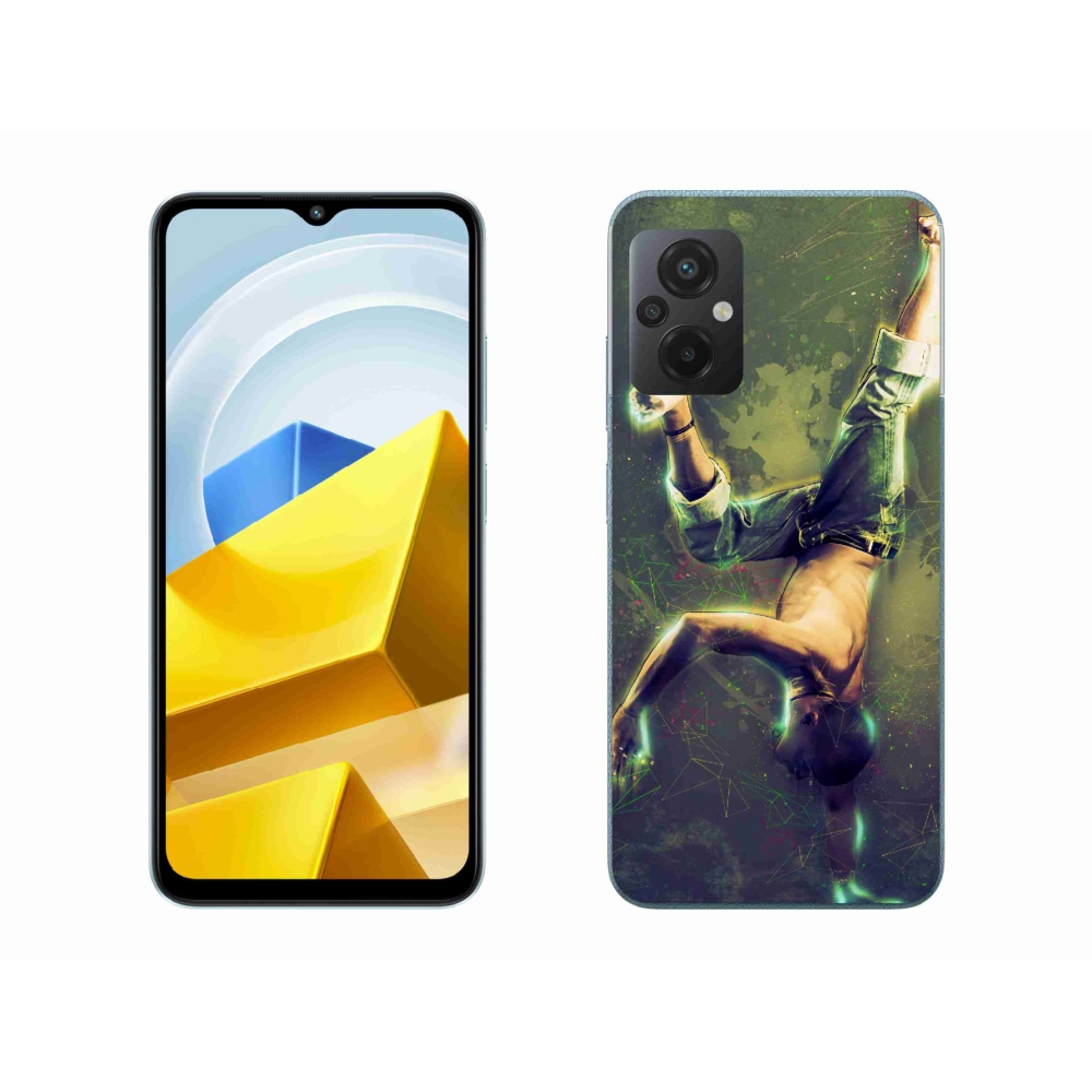 Gél borítás mmCase a Xiaomi Poco M5 4G-hez - breakdance