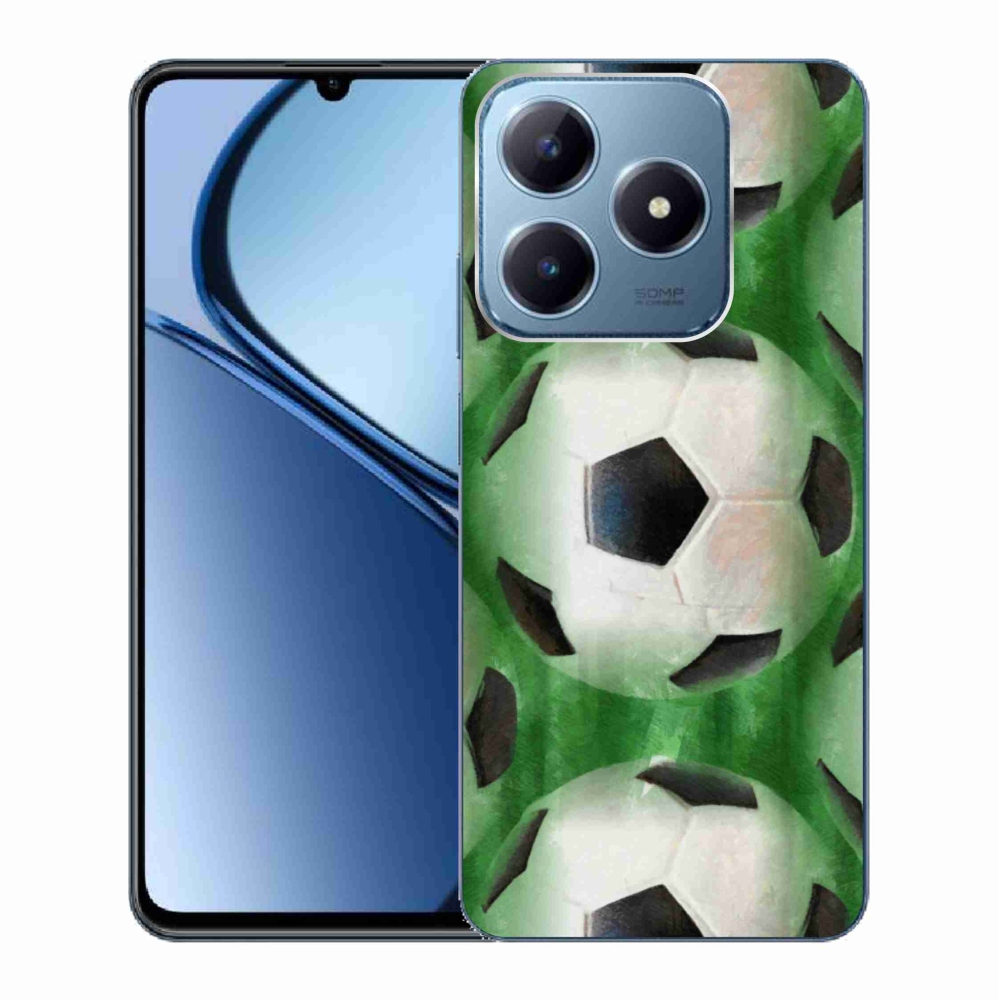 Gél borítás mmCase a Realme C63 készülékhez - focilabda