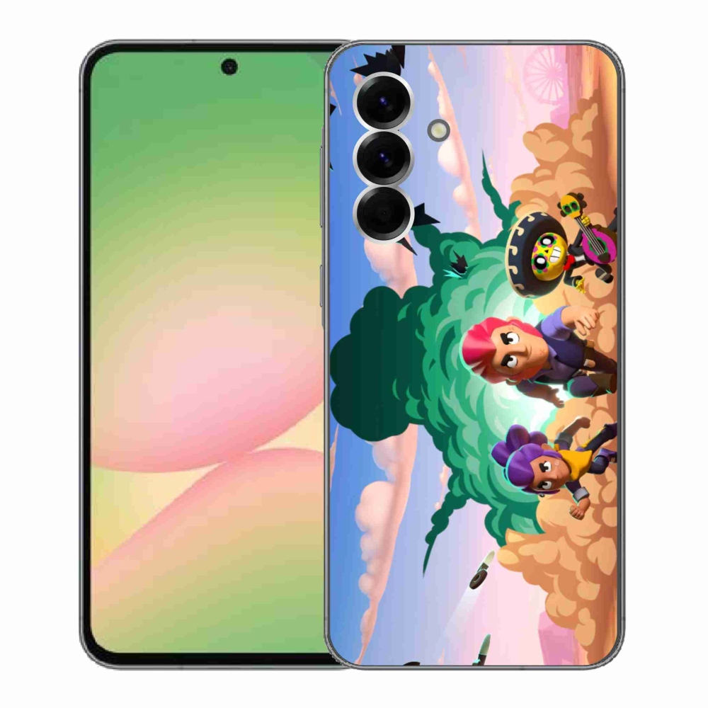 Gél borítás mmCase Samsung Galaxy A56 5G - verekedés csillagok