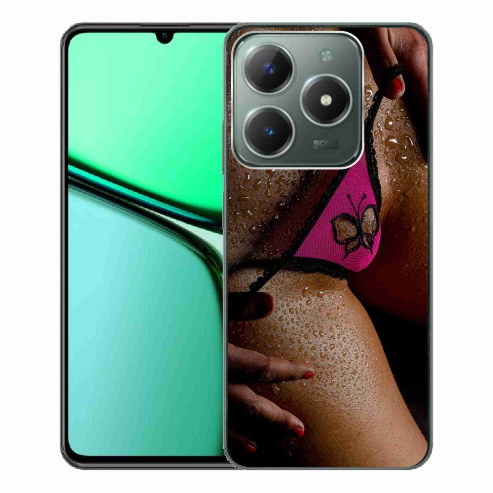 Gél borítás mmCase a Realme C61 készülékhez - szexi nő