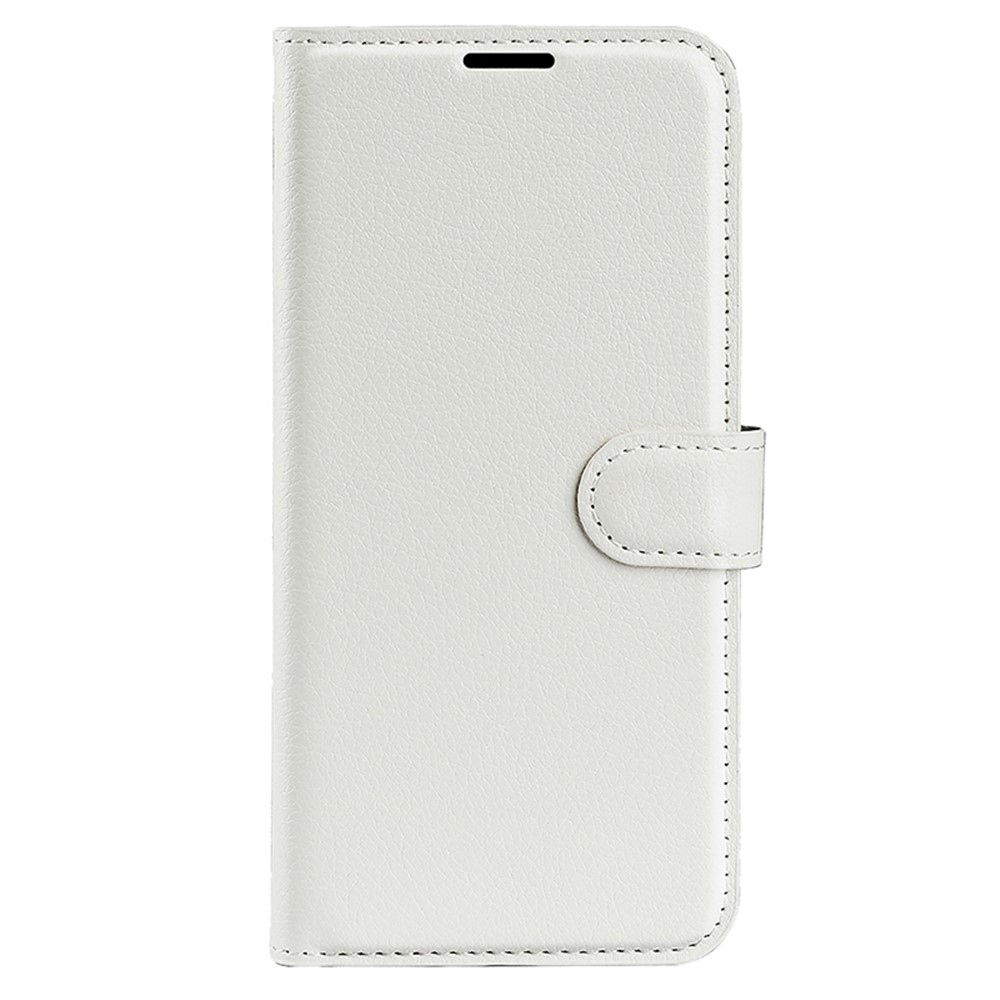 Litchi könyv tok Motorola Moto G85 5G - fehér