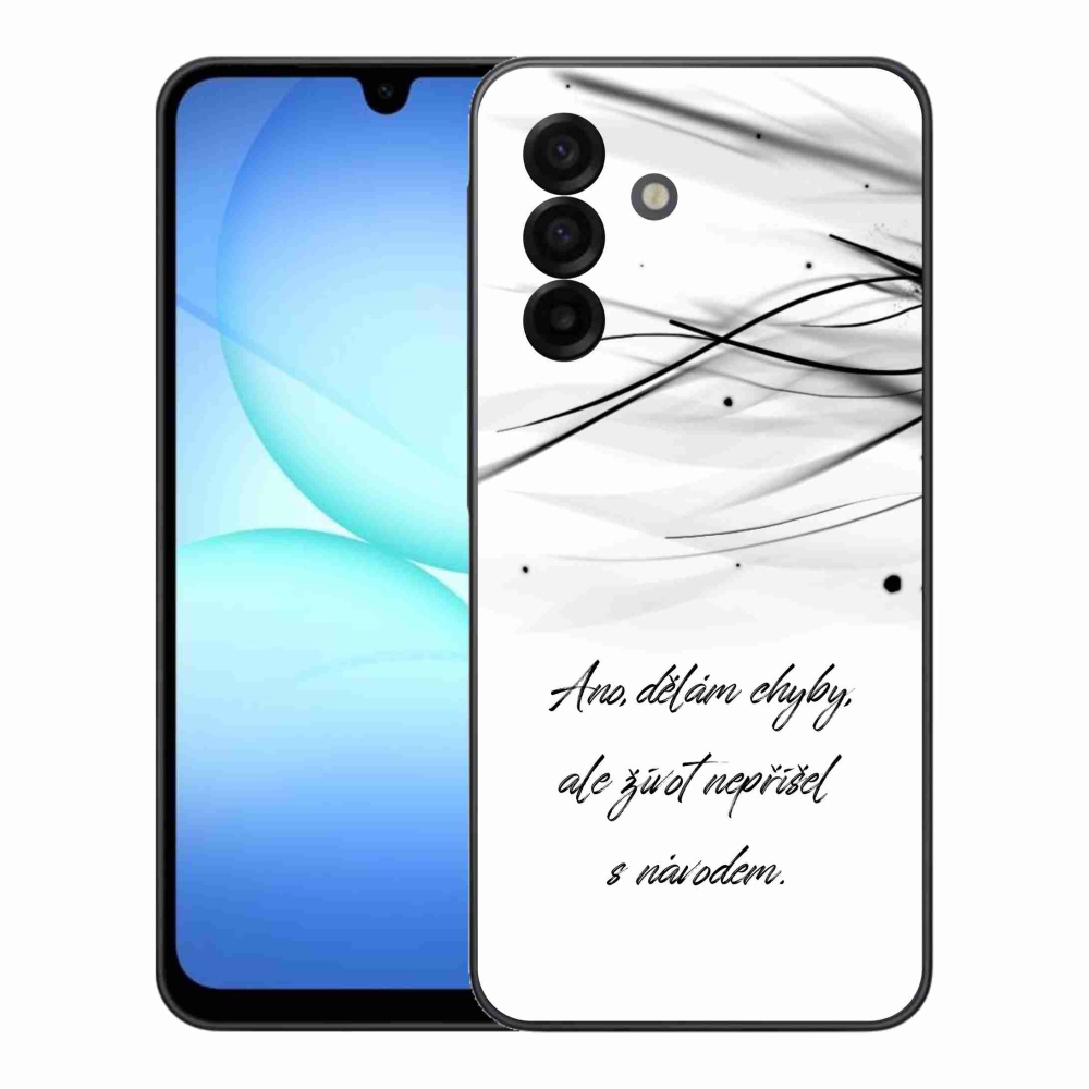 Gél borítás mmCase Samsung Galaxy A17 4G/5G - idézem fehér háttér