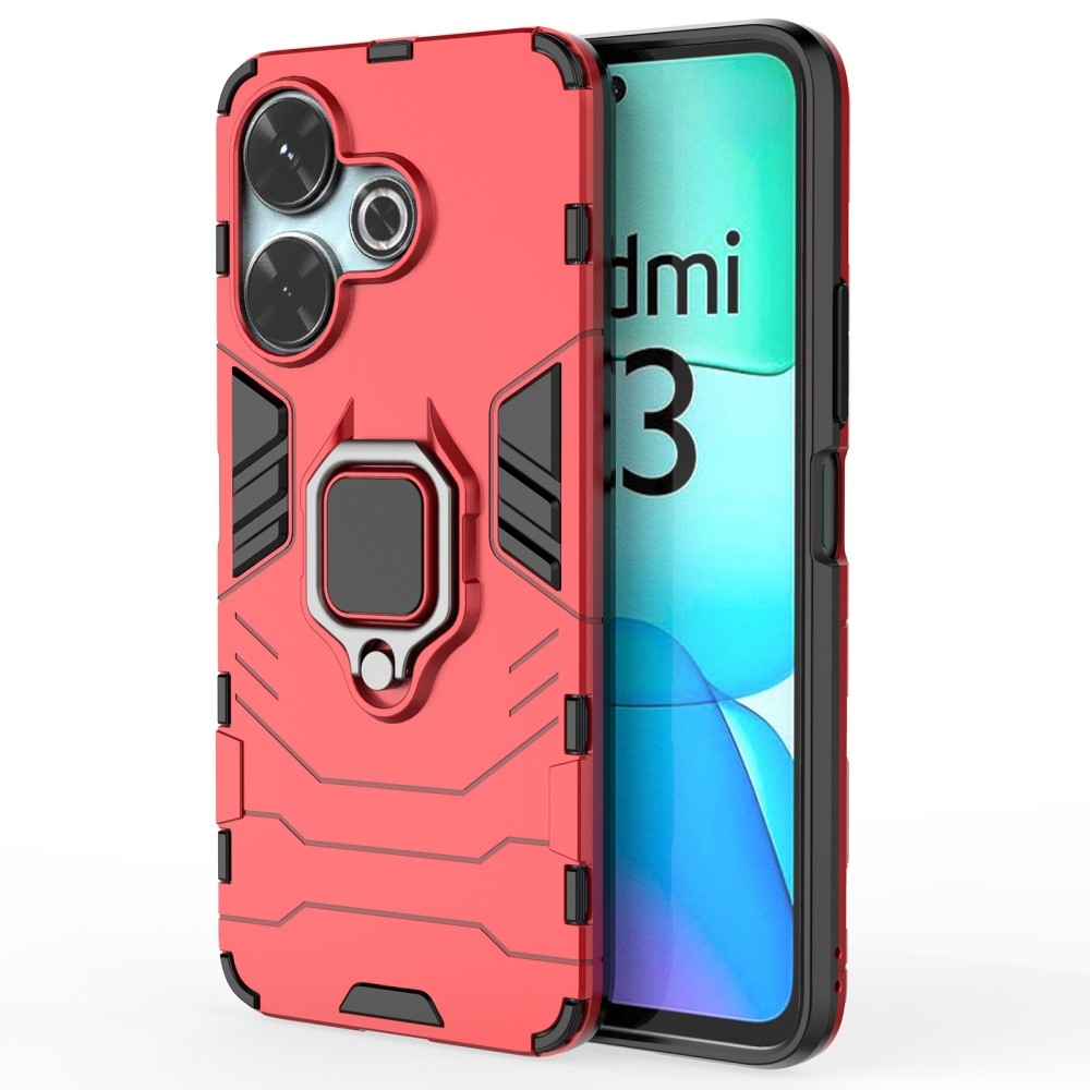 Guardy tartós védőhuzat Xiaomi Redmi 13 4G/Poco M6 4G - piros