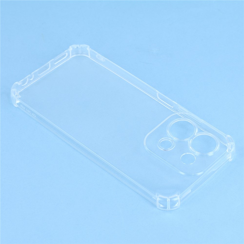 Átlátszó zselés tok megerősített sarkokkal a Xiaomi Redmi 15C 4G/5G (173mm) készülékre