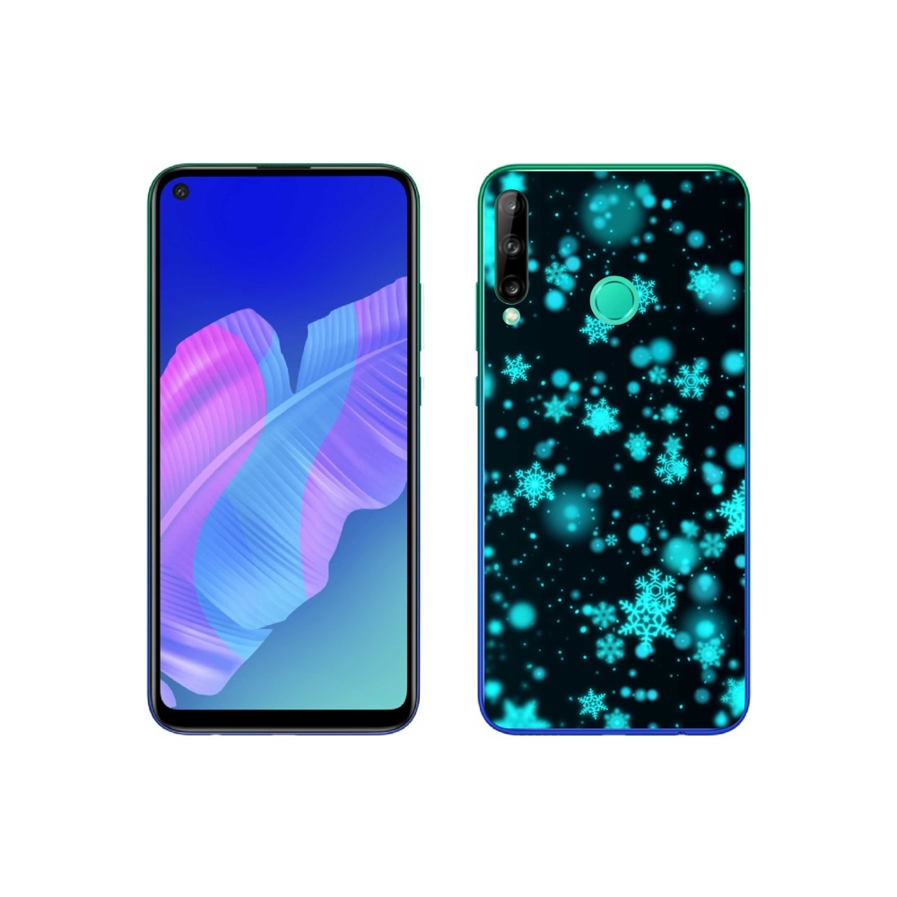 Gél borító mmCase a Huawei P40 Lite E - hópelyhekhez 1
