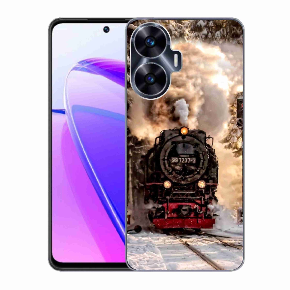 Gél borítás mmCase a Realme C55 készülékhez - vonat