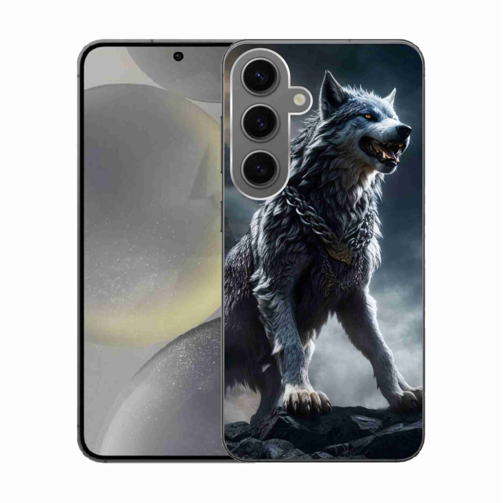 Zselés borítás mmCase Samsung Galaxy S24 - farkas 1