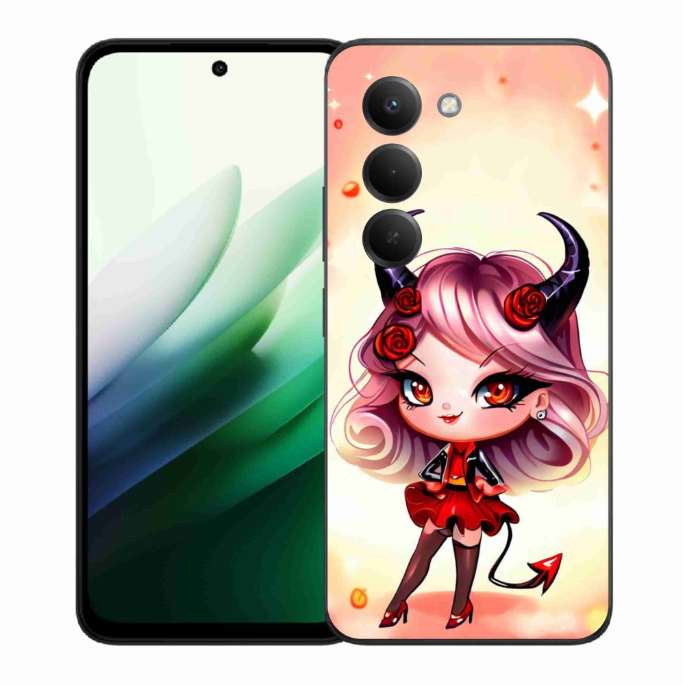 Gél borító mmCase a Xiaomi Redmi 15 5G számára - rajzfilm ördög