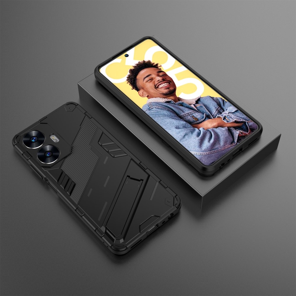 Tartós borítás a Realme C55 készülékhez - fekete