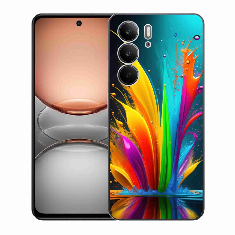 Gél borítás mmCase a Realme C75 készülékhez - absztrakt motívum 1