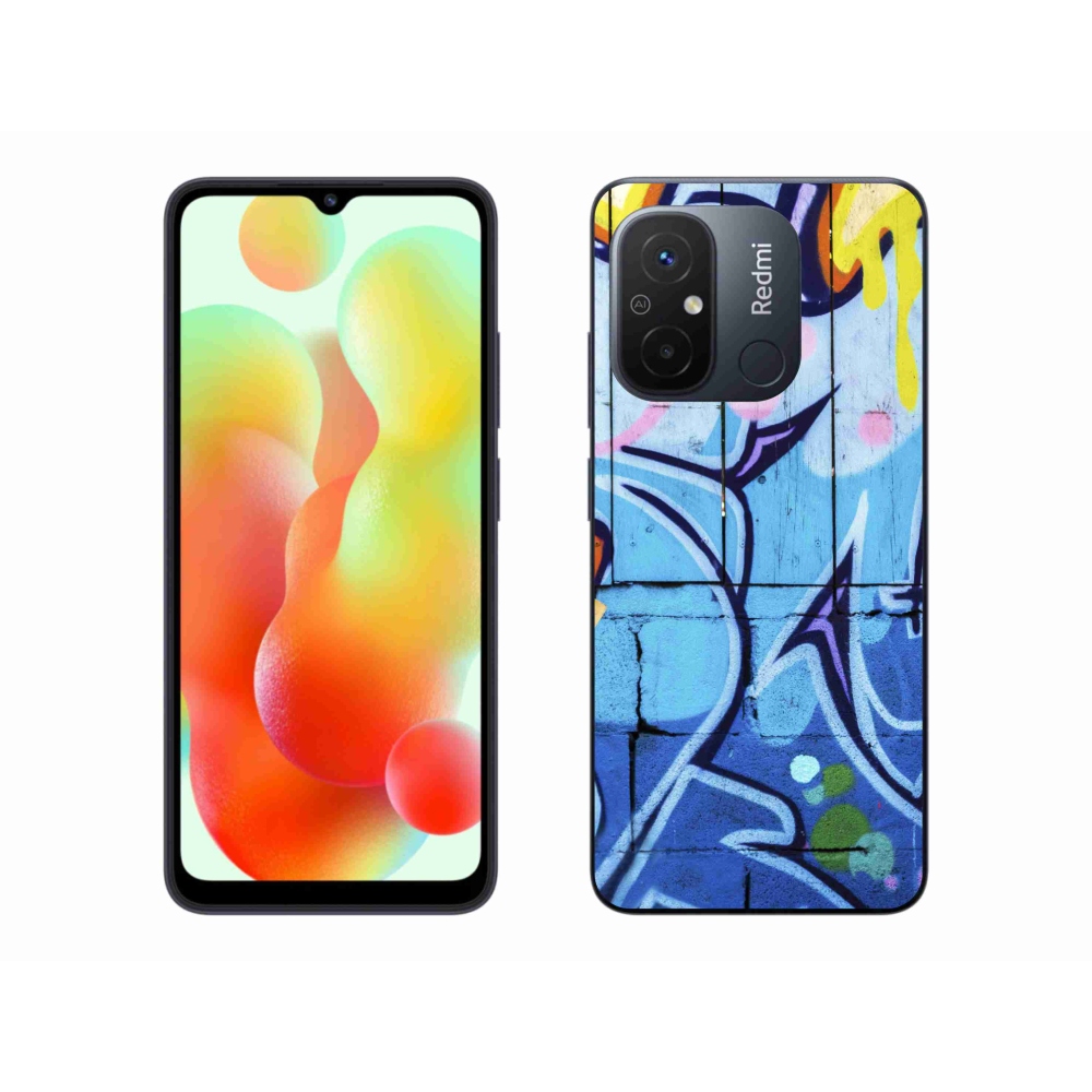 Gél borítás mmCase a Xiaomi Redmi 12C-hez - graffiti