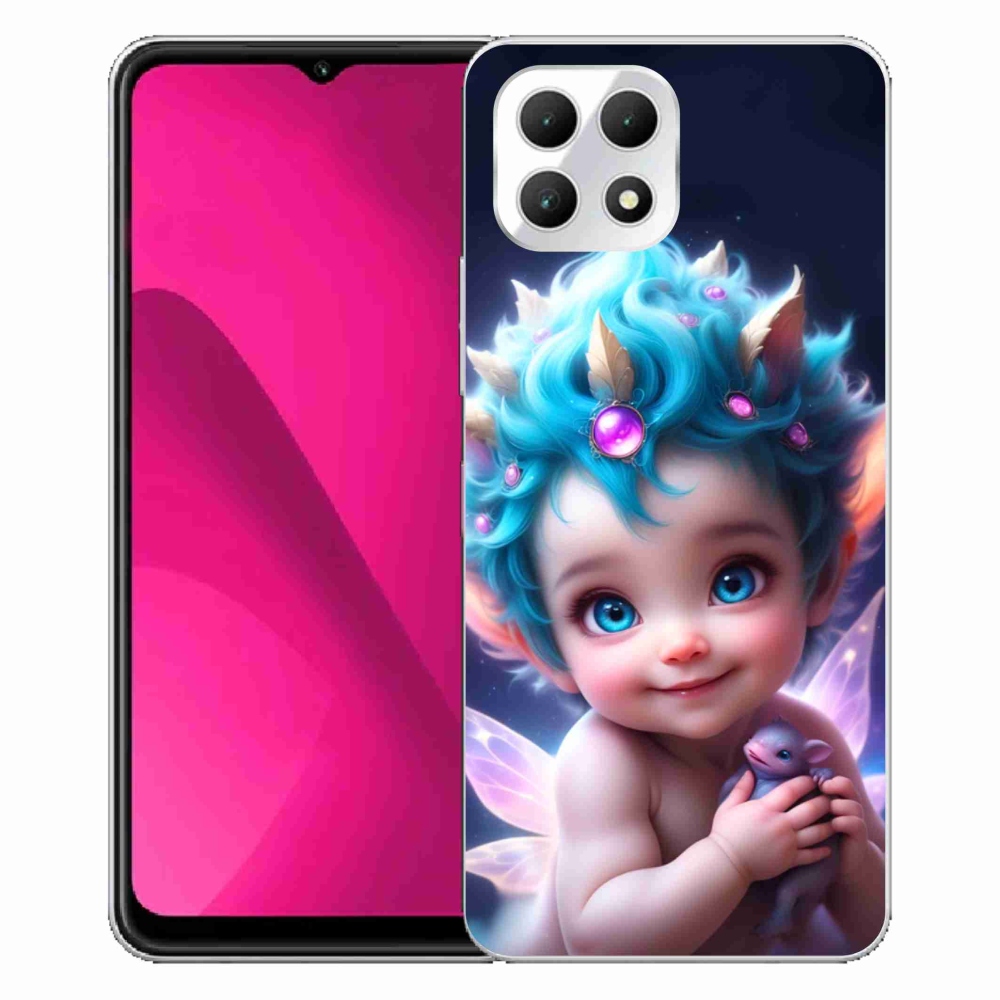Zselés borítás mmCase a T-Mobile T Phone 2 készülékhez - baba pillangószárnyakkal
