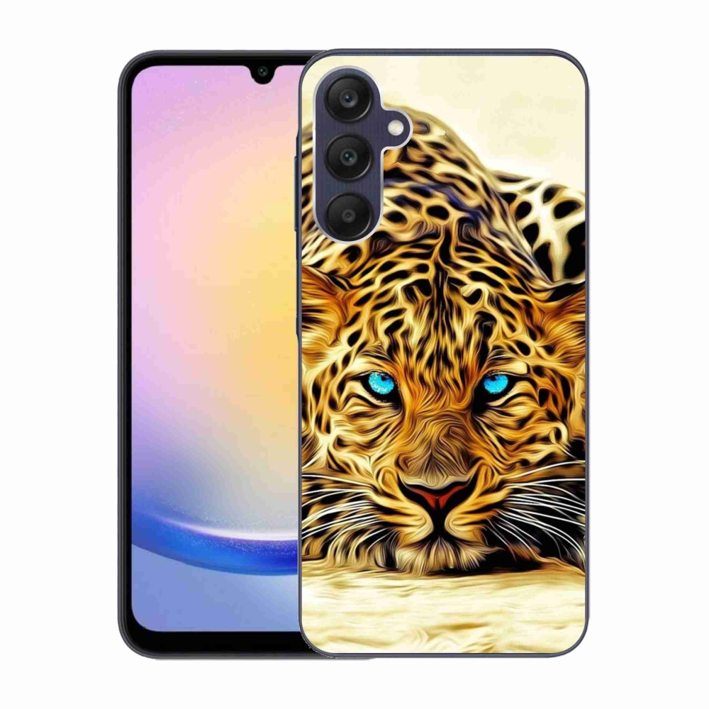 Zselés borítás mmCase Samsung Galaxy A25 5G - rajzfilm tigrishez