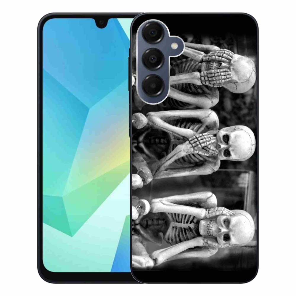 Gél borítás mmCase Samsung Galaxy A16 4G/5G - csontvázakhoz