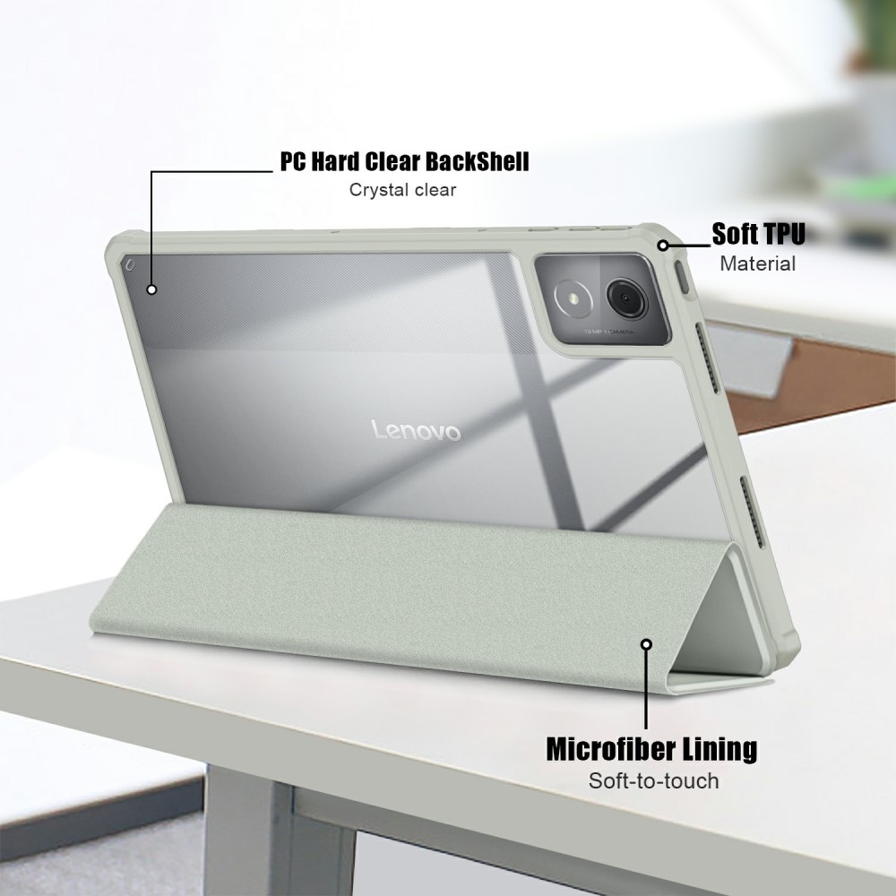 Ügyes záró tok Lenovo Tab K11 Plus táblagéphez - szürke