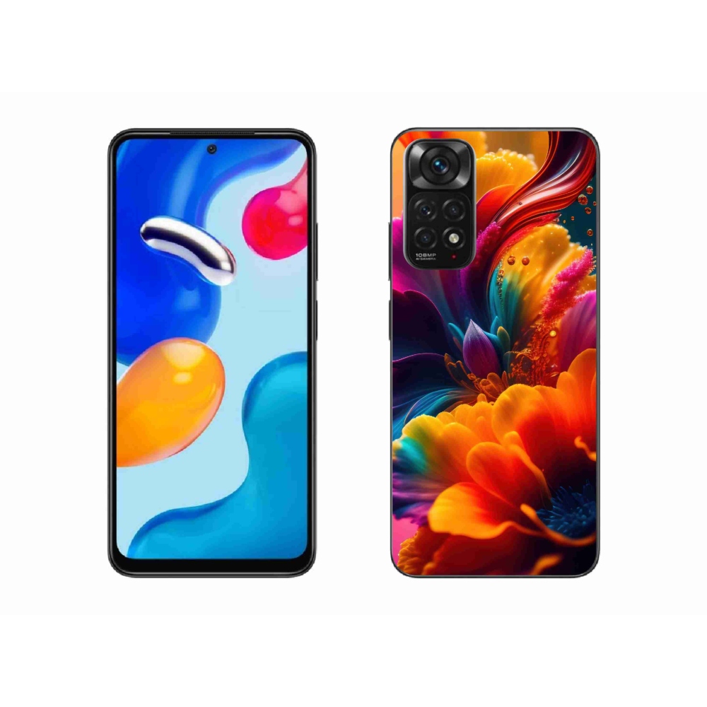 Gél borítás mmCase a Xiaomi Redmi Note 11 4G-hez - absztrakt motívum 2