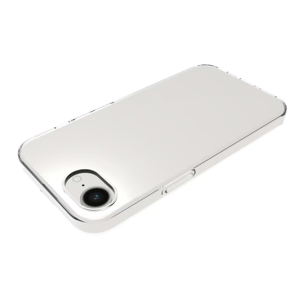 Átlátszó zselés tok iPhone 16e készülékhez - átlátszó