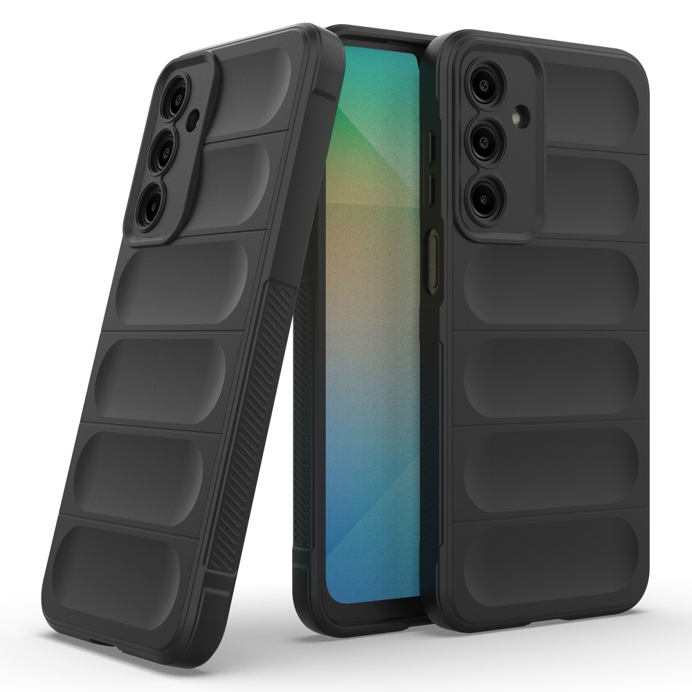 Rugg tartós zselés tok Samsung Galaxy A16 4G/5G készülékhez - fekete
