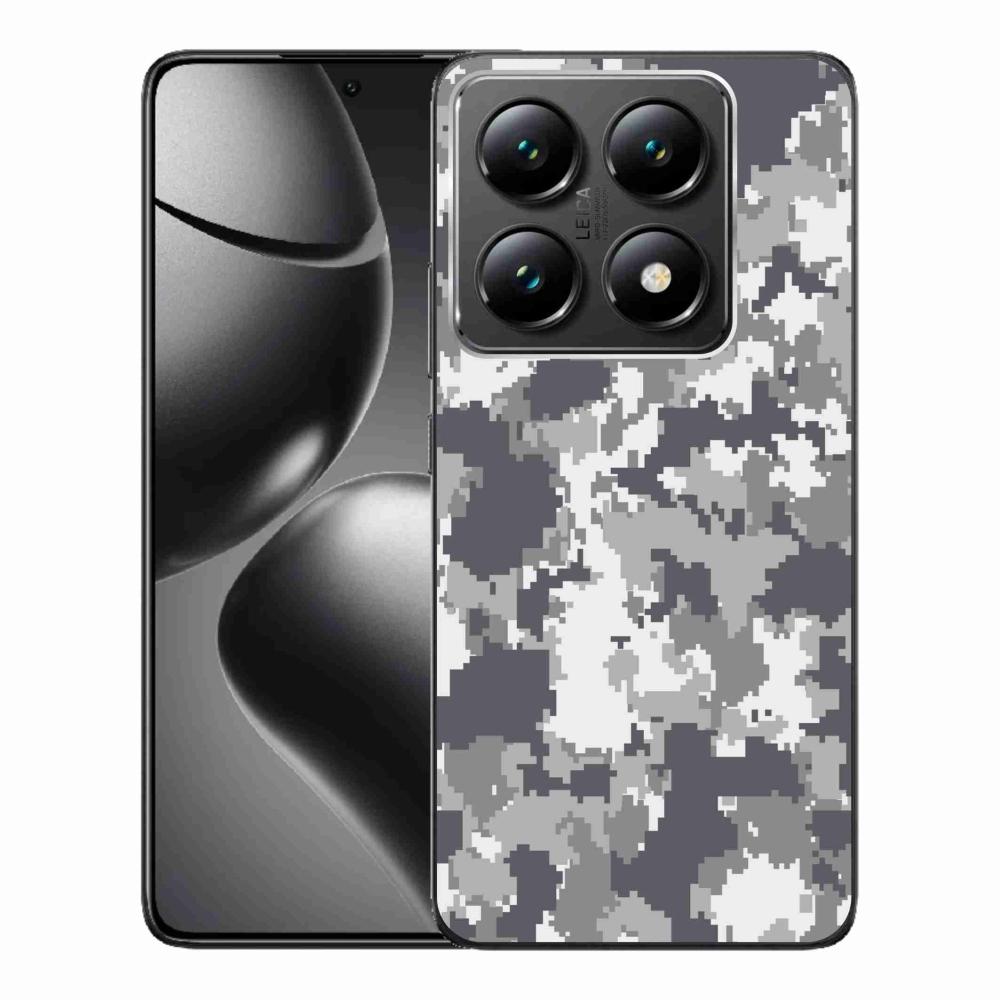 Gél borítás mmCase a Xiaomi 14T Pro számára - terepszínű minta 2