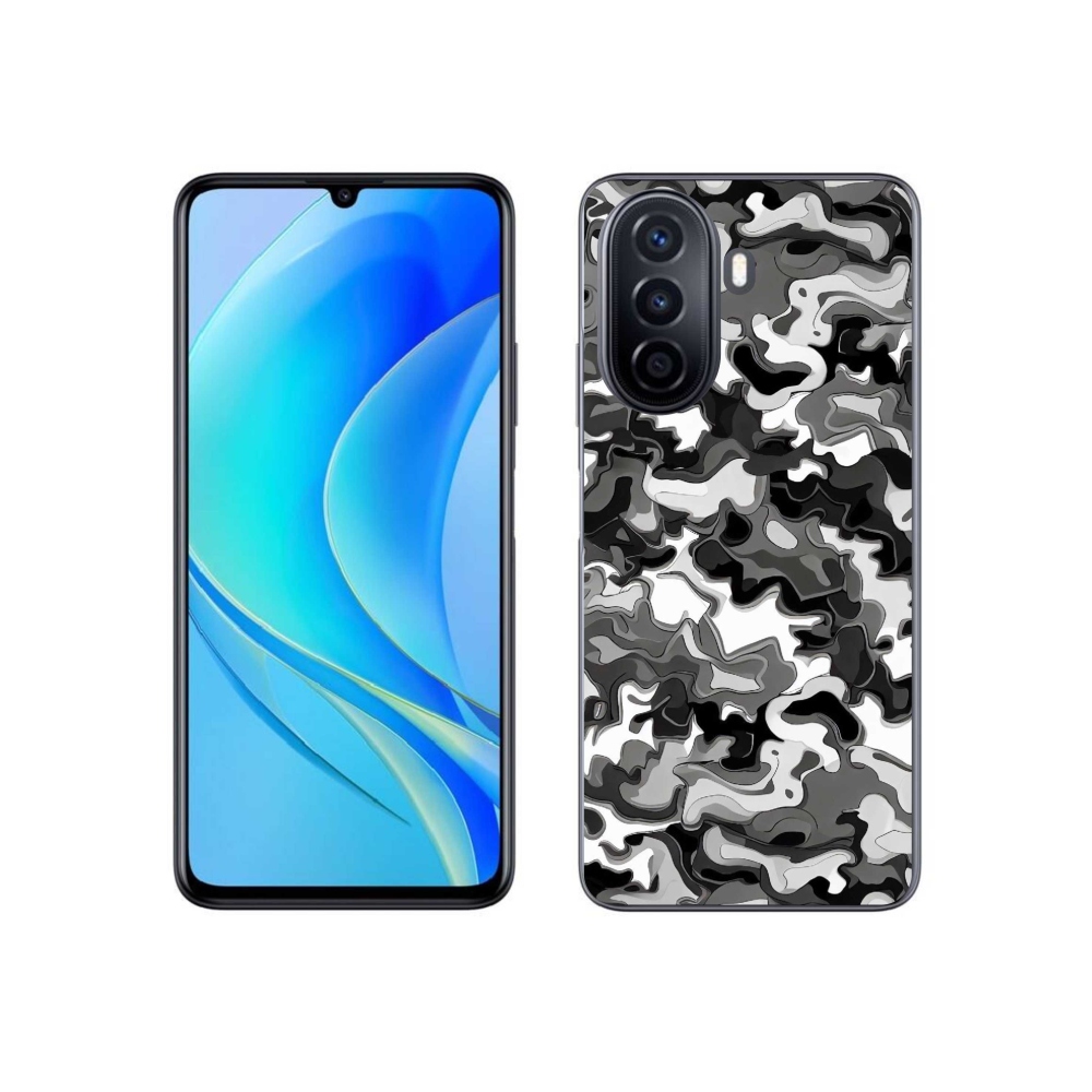 Gél borítás mmCase a Huawei Nova Y70 készülékhez - terepszínű minta 3