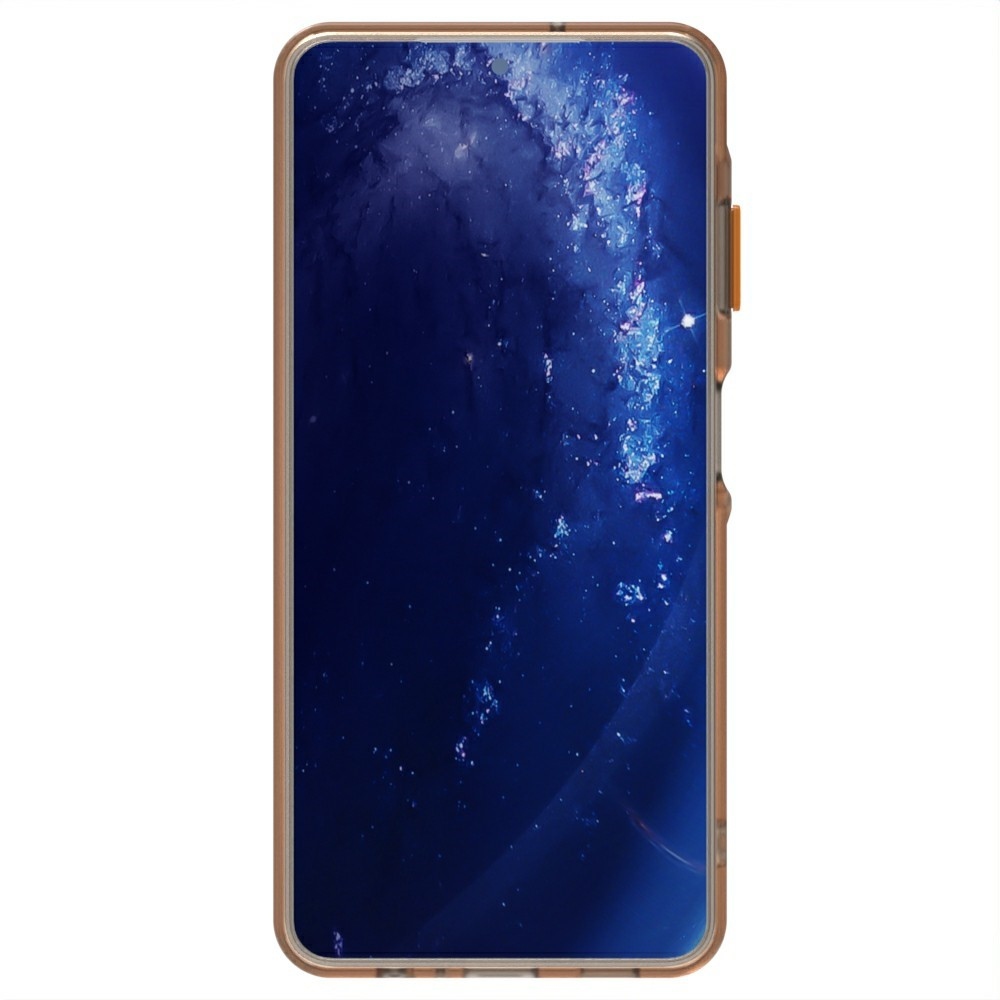 Candy zselés tok MagSafe-val Samsung Galaxy A06 4G - narancssárga