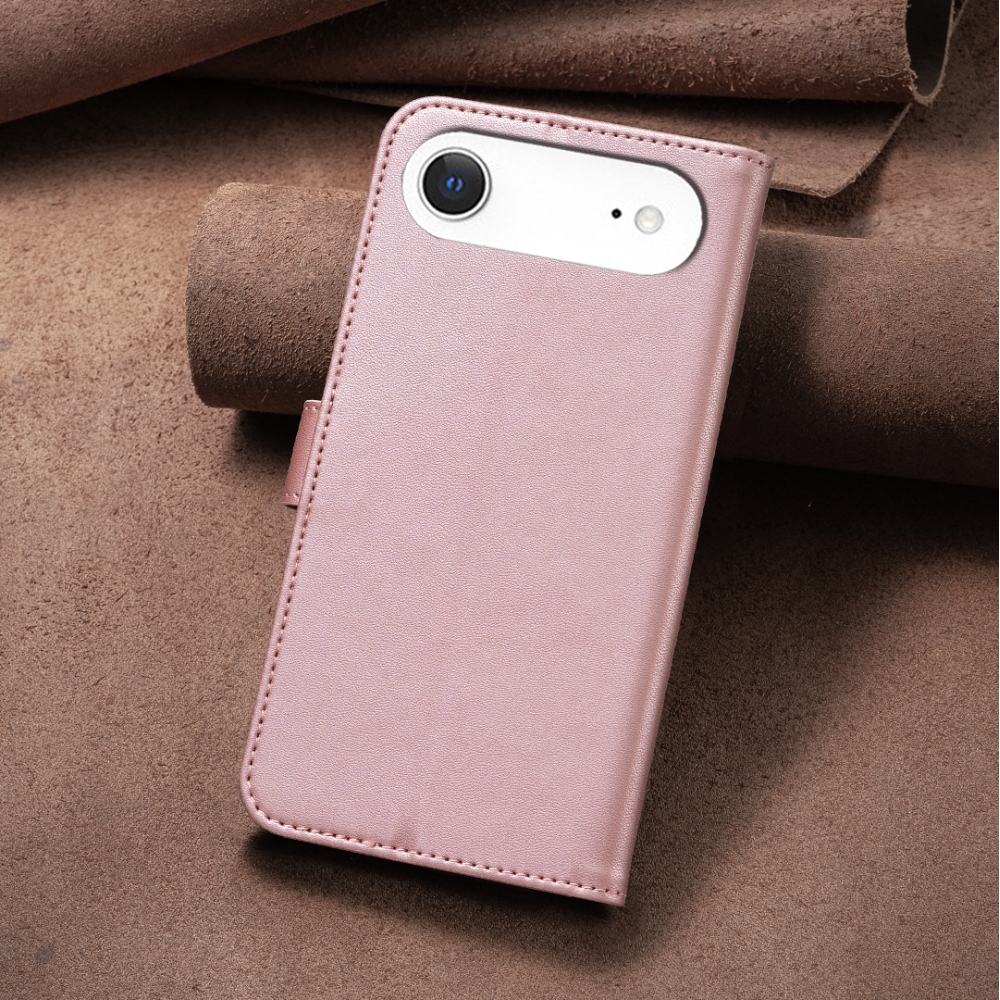 Clover könyvtáska iPhone 17 Air készülékhez - rózsaarany