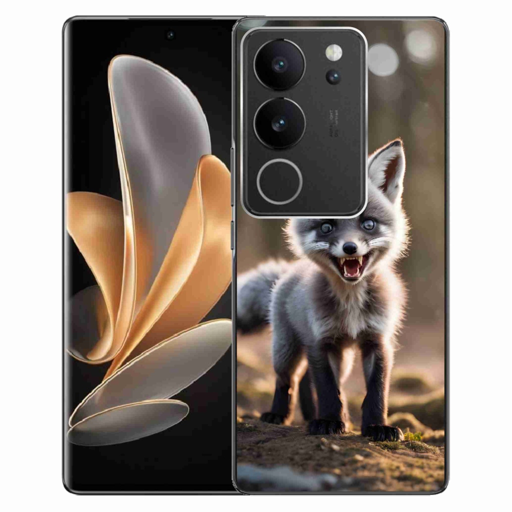 Gél borítás mmCase a Vivo V29 5G-n - angry fox