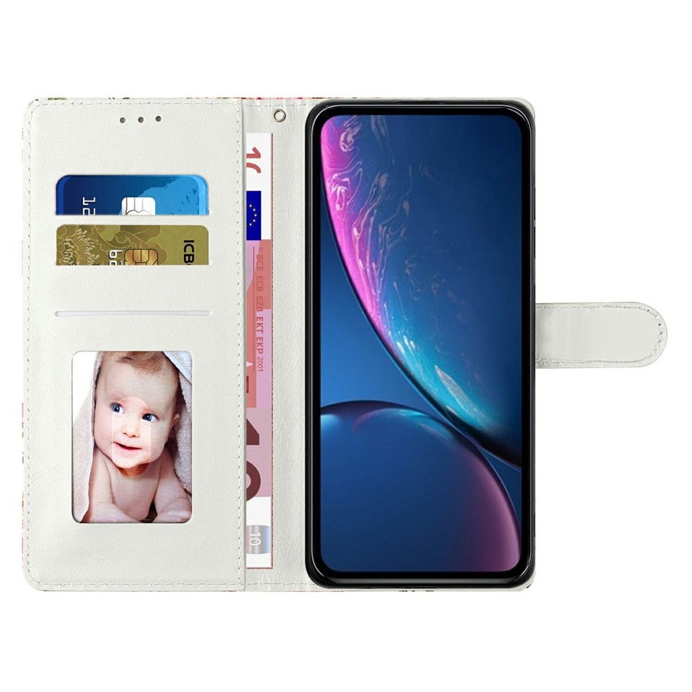 Egyedi könyvtáska Samsung Galaxy S25 FE készülékhez - kék márvány