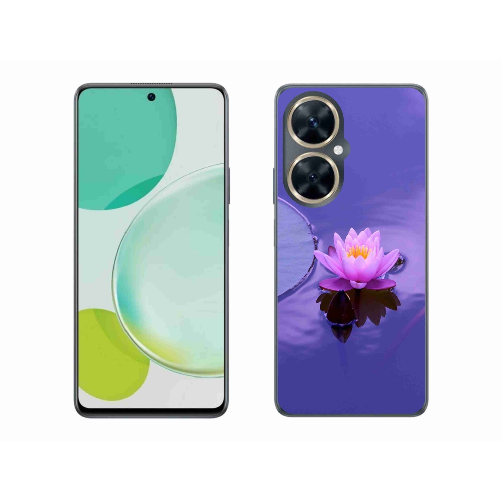 Gél tok mmCase a Huawei Nova 11i készülékhez - virág a felületen
