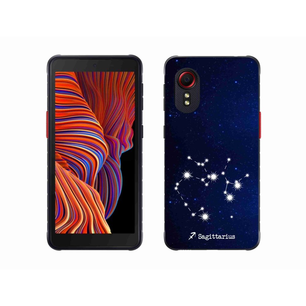 Gél borítás mmCase Samsung Galaxy Xcover 5 készülékhez - csillagkép Nyilas