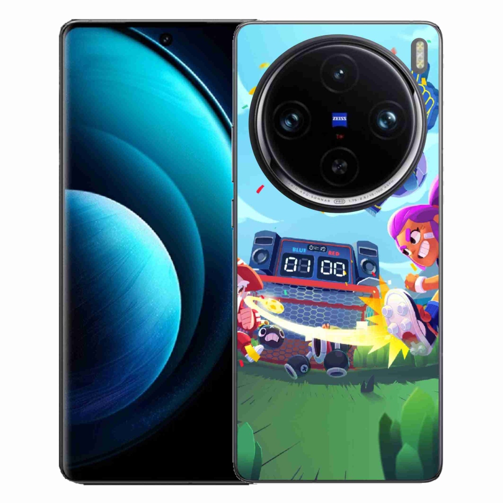 Zselés borítás mmCase a Vivo X100 Pro 5G-hez - verekedős csillagok 1