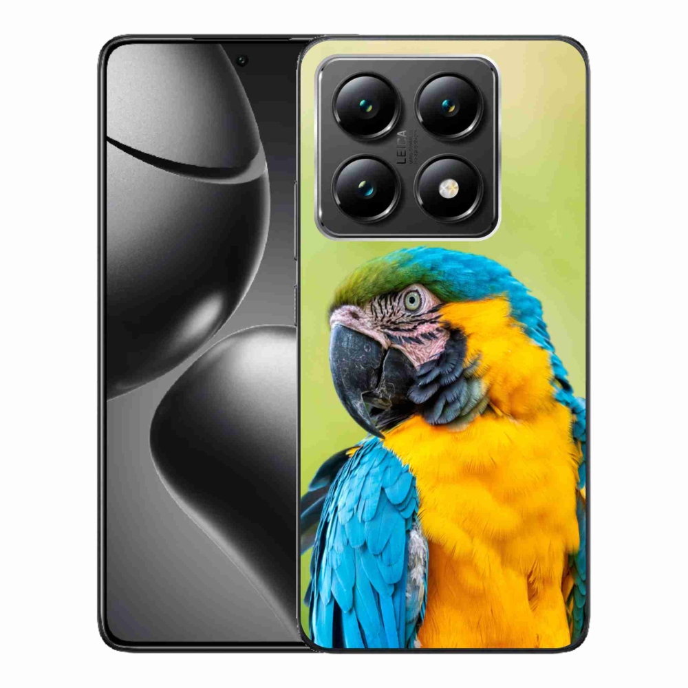 Gél tok mmCase a Xiaomi 14T-hez - parrot ara 2