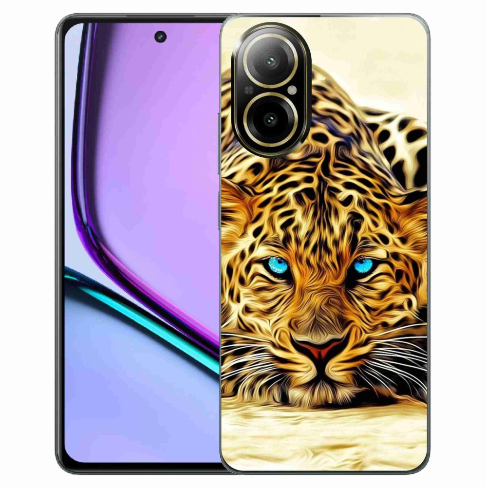 Zselés borító mmCase a Realme C67 készülékhez - rajzfilmtigris