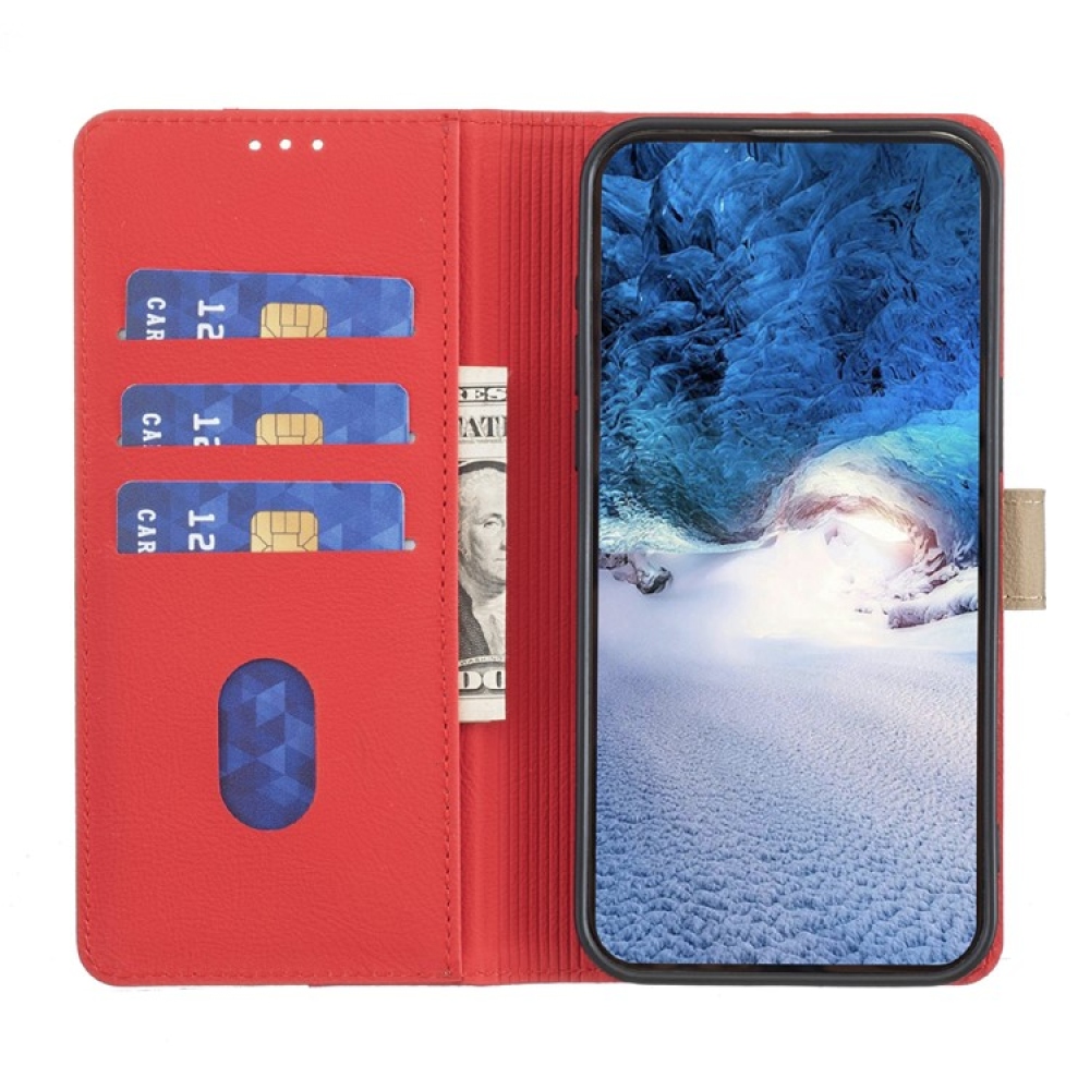 BNF DUO könyvtáska Vivo Y29s 5G-hez - piros