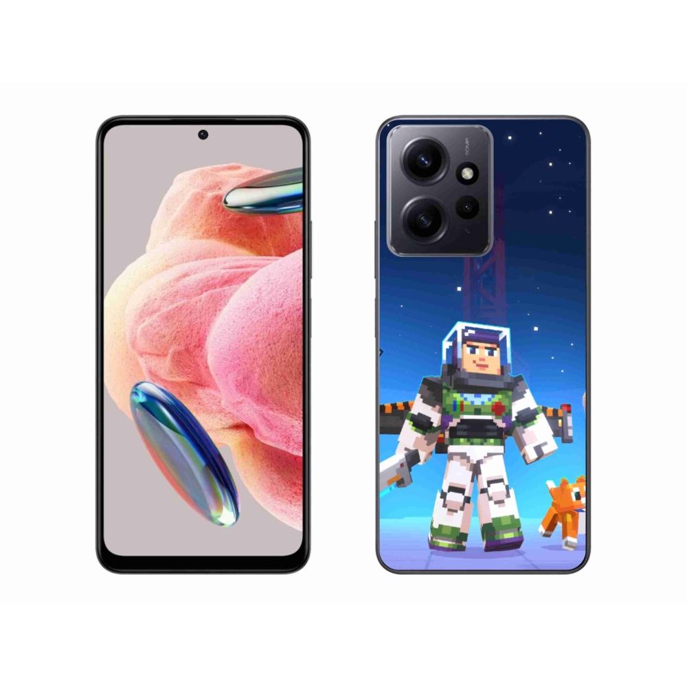 Gél borítás mmCase a Xiaomi Redmi Note 12 4G-hez - minecraft 2