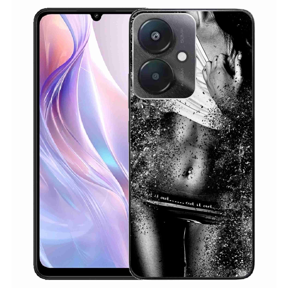 Gél borító mmCase a Xiaomi Redmi 13C 5G-hez - szexi nő 1