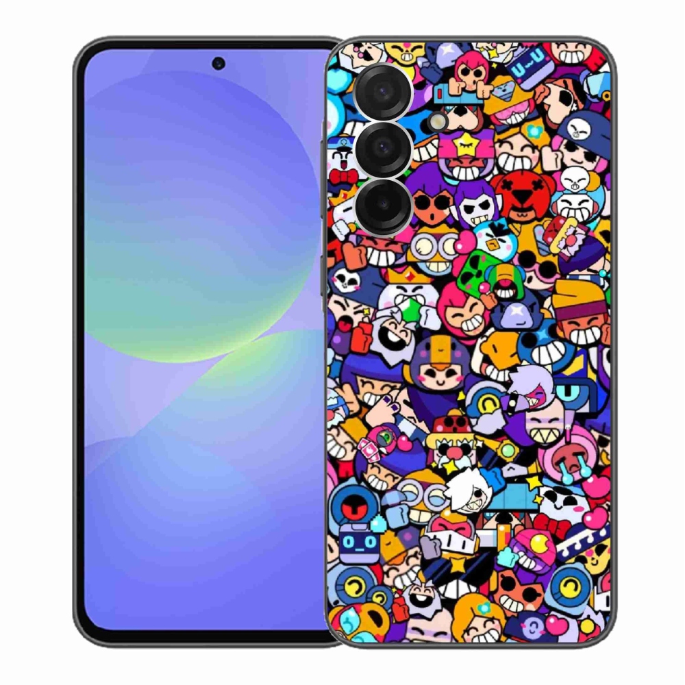 Gél borítás mmCase Samsung Galaxy A36 5G - verekedős csillagok 2