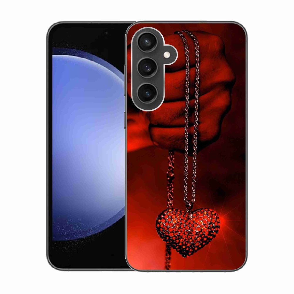 Gél borítás mmCase Samsung Galaxy S23 FE készülékhez - nyaklánc