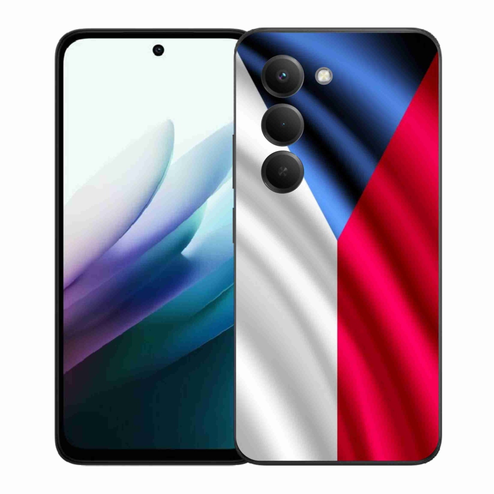 Gél borítás mmCase a Xiaomi Redmi 15 4G/5G (171mm) - cseh zászlóhoz