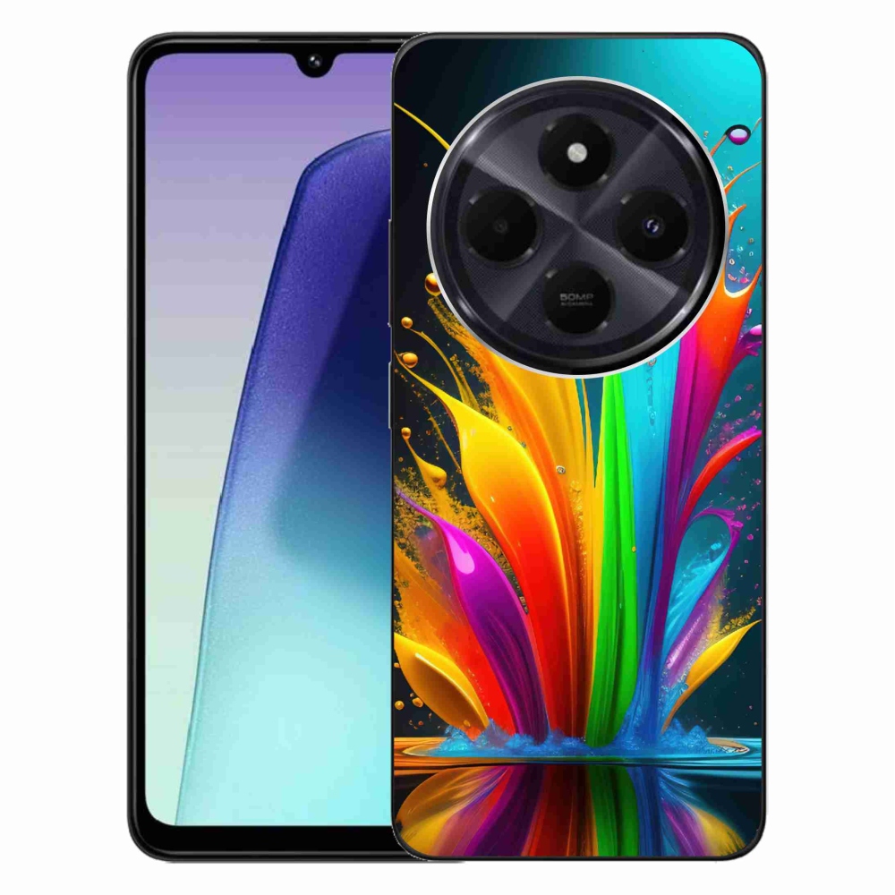 Gél borítás mmCase a Xiaomi Redmi 14C/Poco C75 számára - absztrakt motívum 1