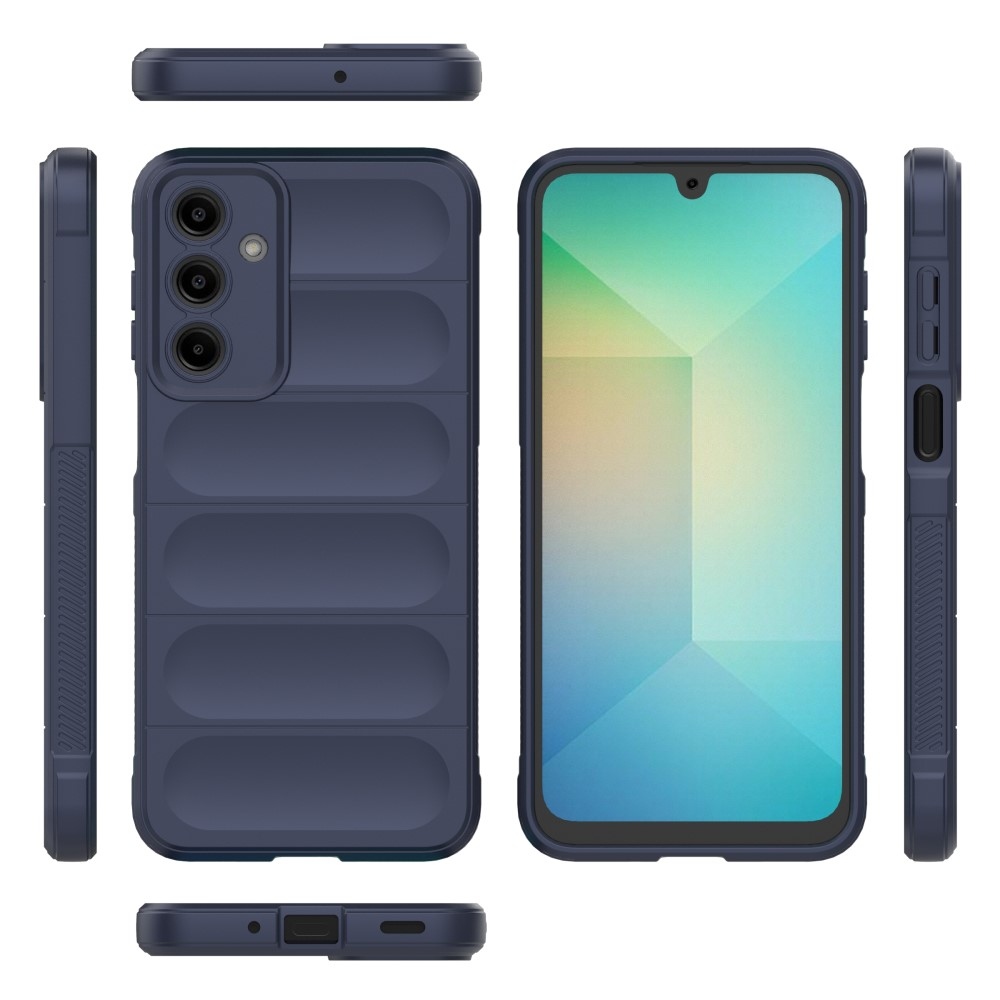 Rugg tartós zselés tok Samsung Galaxy A16 4G/5G készülékhez - sötétkék
