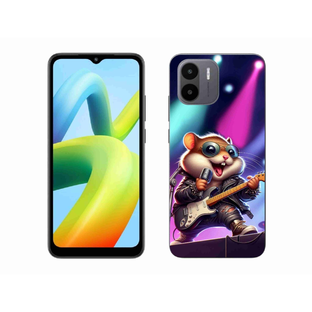 Gél borítás mmCase a Xiaomi Redmi A1-hez - hörcsög rocker