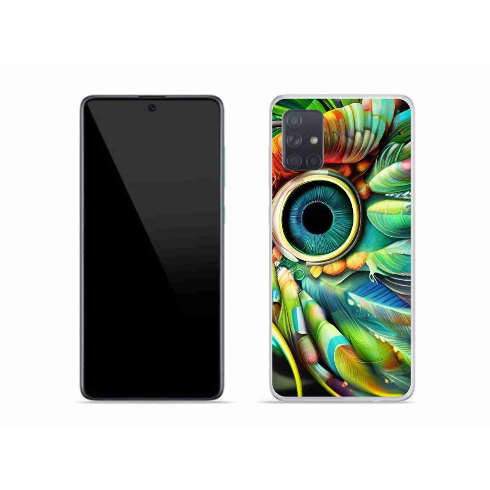 Gél borítás mmCase Samsung Galaxy A51 készülékhez - absztrakt motívum 18